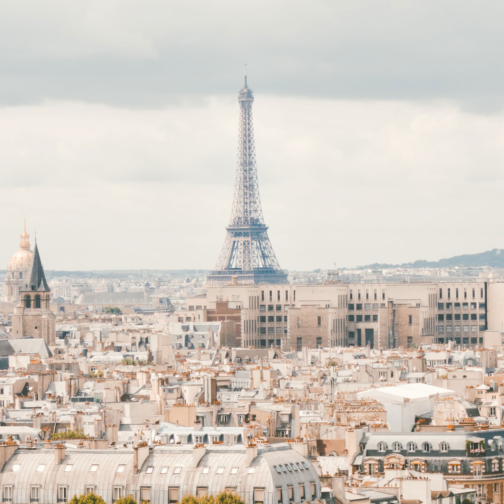 Image of Paris with Eiffel Tower