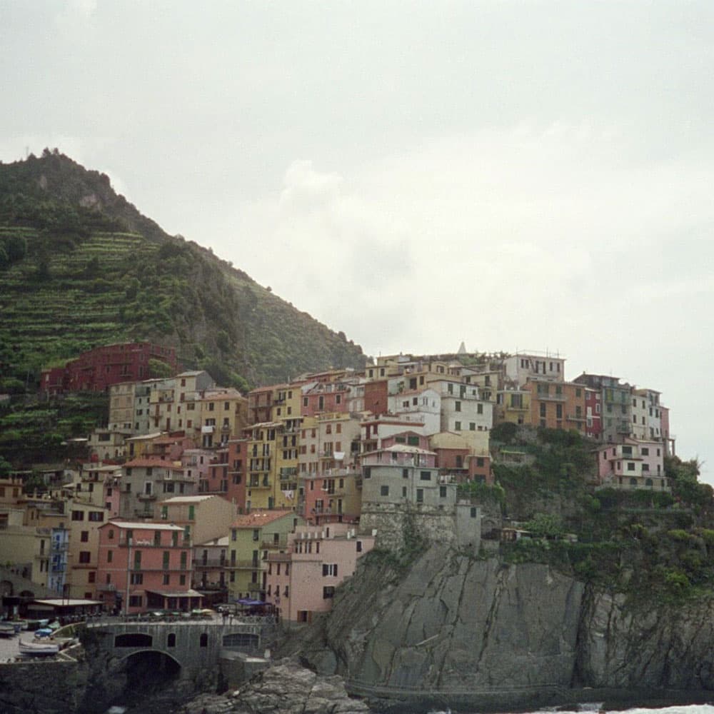 Image of town in Cinque Terre