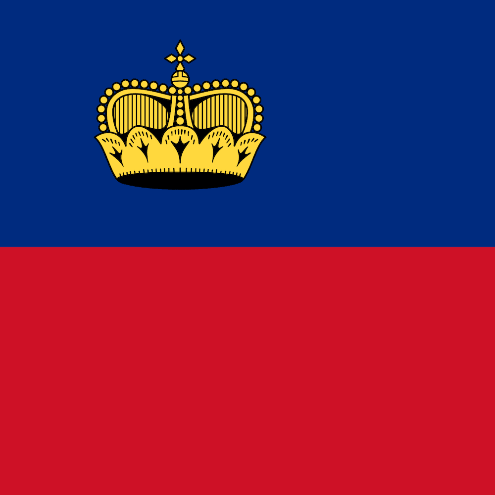 Liechtenstein's flag