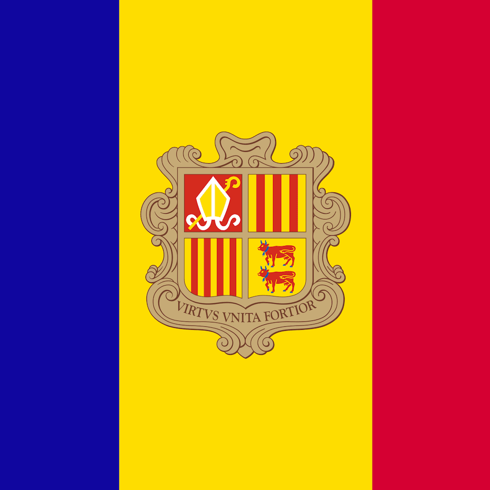 National flag of Andorra